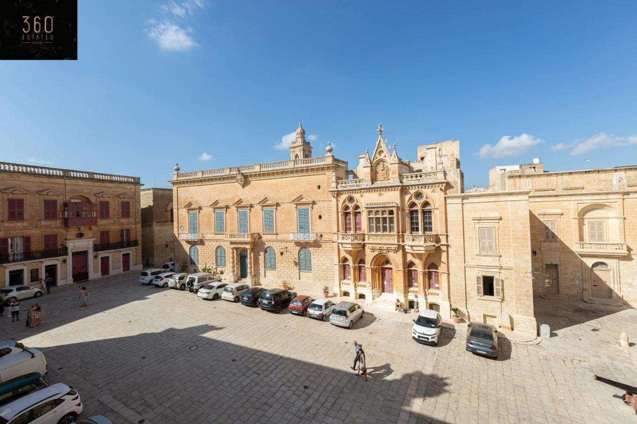 Palazzo 16Th Century Mdina, Opposite St Paul'S Cathedral By 360 Estates Lejlighed Eksteriør billede